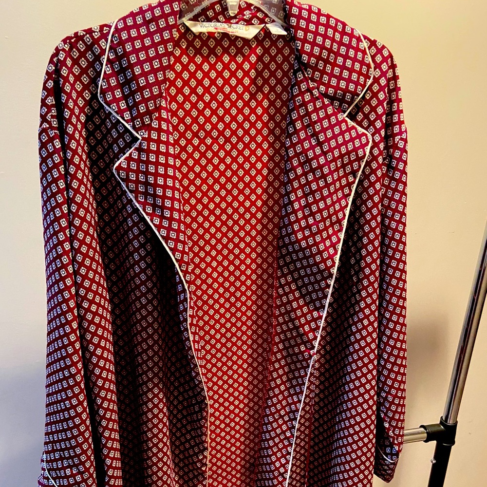 Silk robe